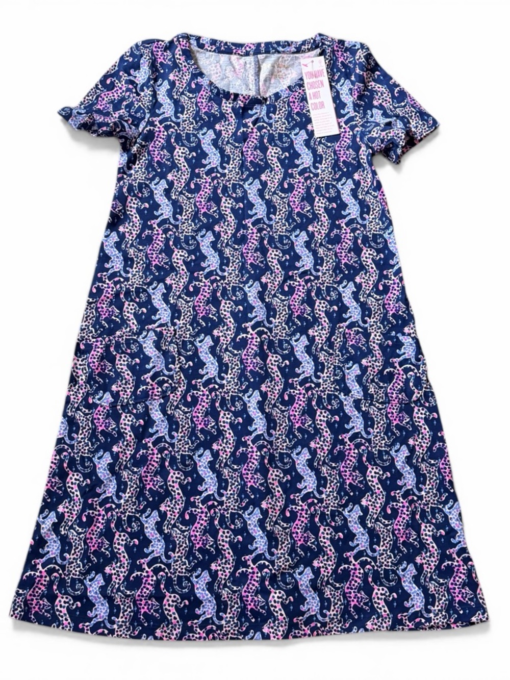 Lilly Pulitzer Cody Dress Oyster Bay Navy On The Catwalk XXS